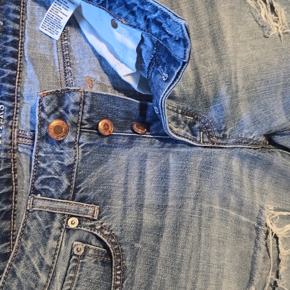 American Eagle Outfitters Boy Crop Denim Jeans - Picture 4 of 9